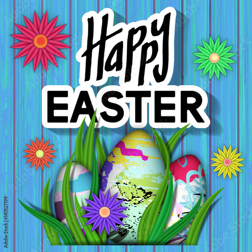 Happy Easter Card.