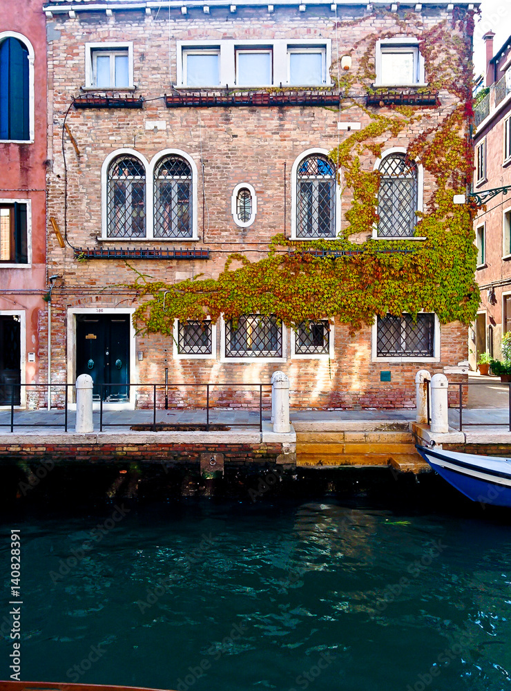 different places of venice in summer