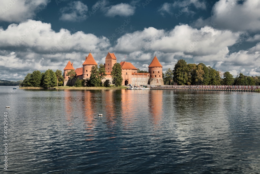 Obraz premium Trakai Island Castle in Lithuania