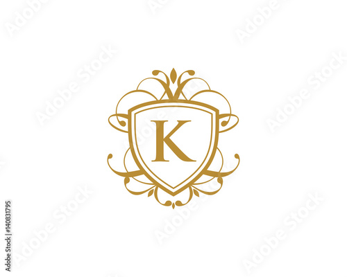 Template ornament frame K