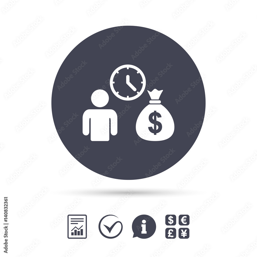 Bank loans sign icon. Get money fast symbol. Bank loans sign icon. Get money fast symbol.
