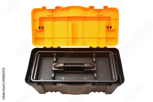 Opened box for instruments