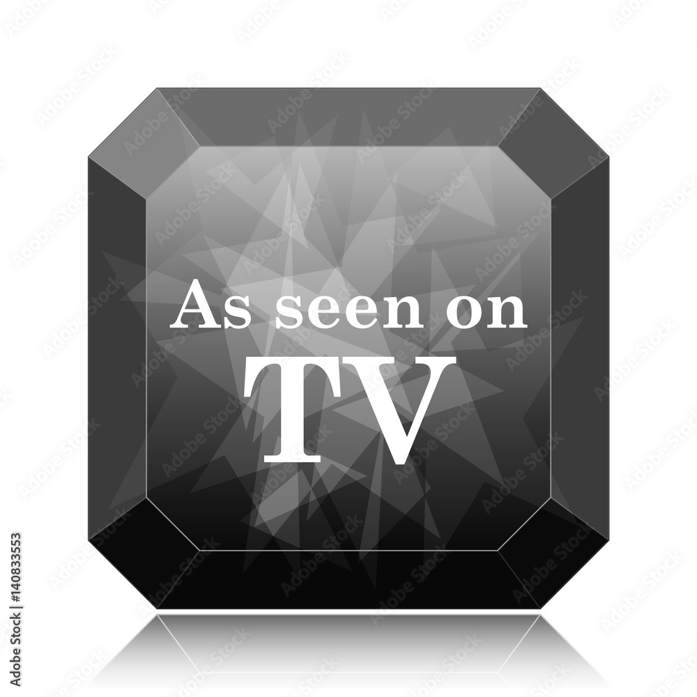 As seen on TV icon Stock Illustration | Adobe Stock