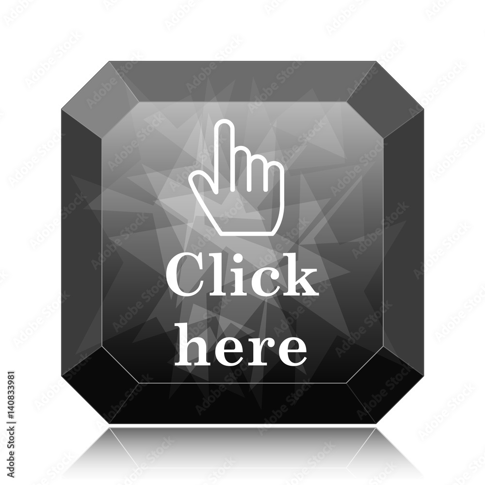 Click here icon