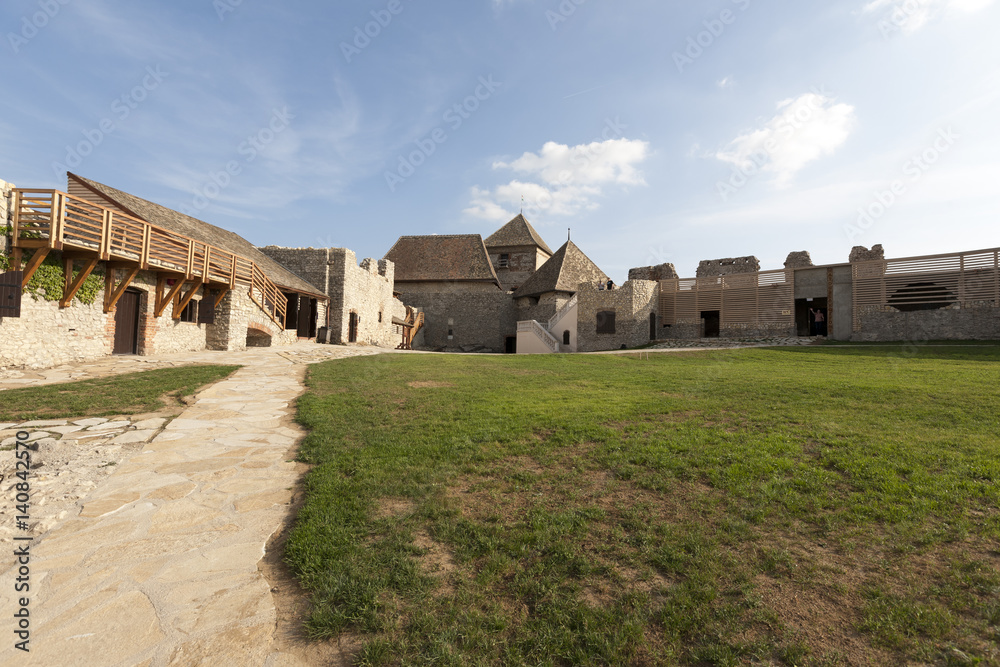 22.09.2011. The fortress in the city of Sumeg. Hungary.