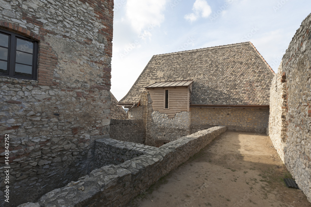 The fortress of Sumeg. Hungary. The fortress of Sumeg. Hungary.