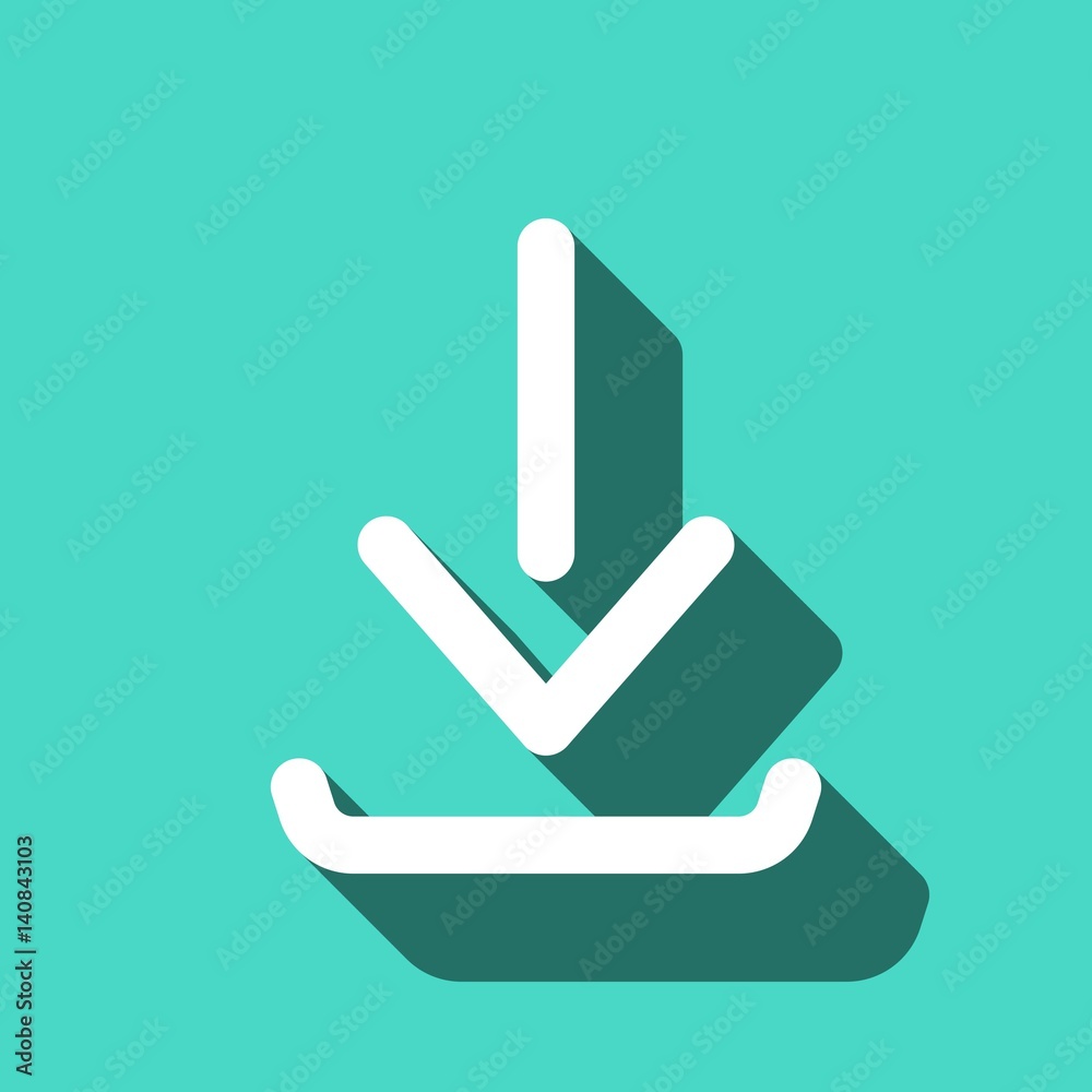 arrow icon stock vector illustration flat design arrow icon stock vector illustration flat design