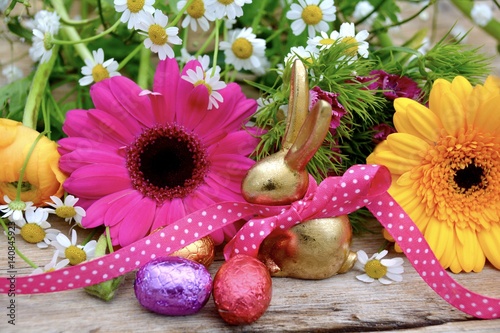 Frohe Ostern - Grußkarte - ...