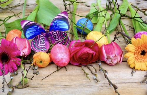 Frohe Ostern - Grußkarte - ...