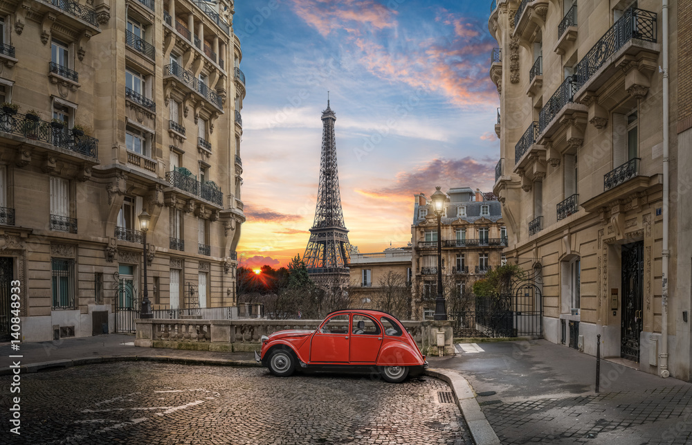 Fototapeta Avenue de Camoens w Paryżu