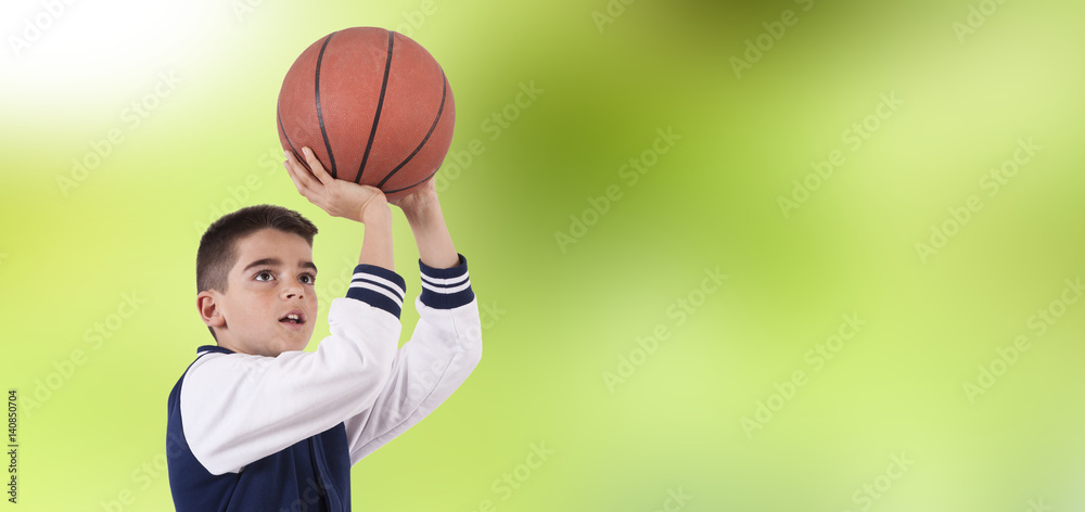 playing basketball, natural green background playing basketball, natural green background