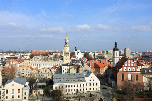 Opole stolica Polskiej piosenki, panorama miasta.