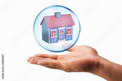 House in a Bubble.