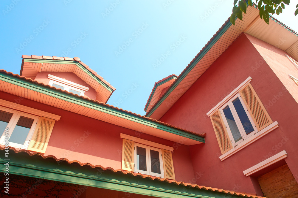 Colourful house Colourful house
