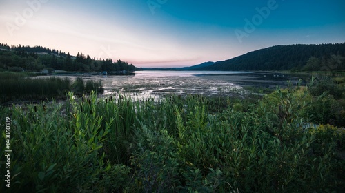 Beauvais Lake at Sunset