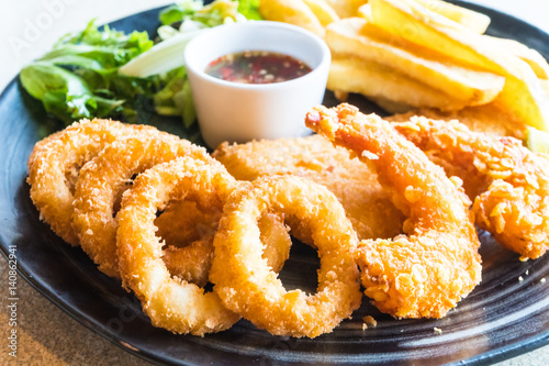 Fried Seafood platter