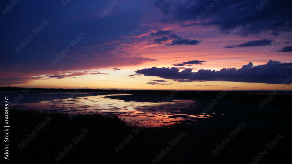 Obraz premium coucher de soleil