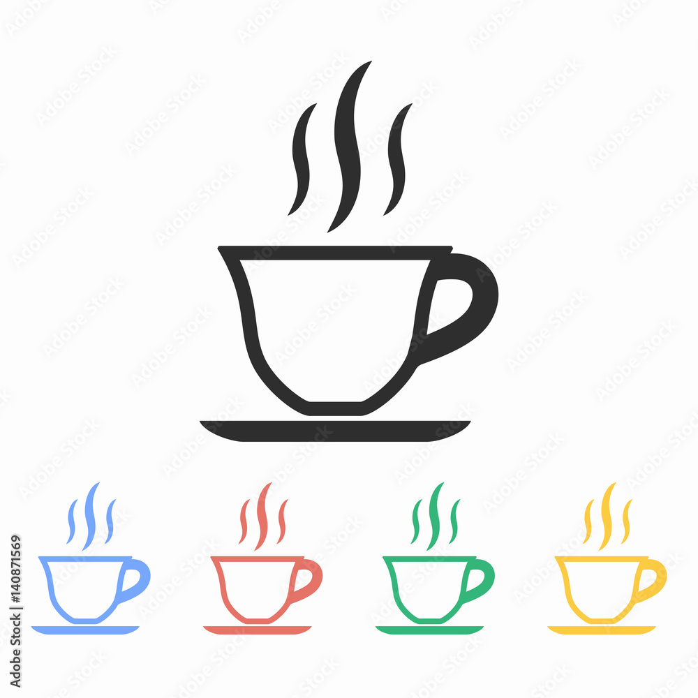 Coffee cup - vector icon. Coffee cup - vector icon.