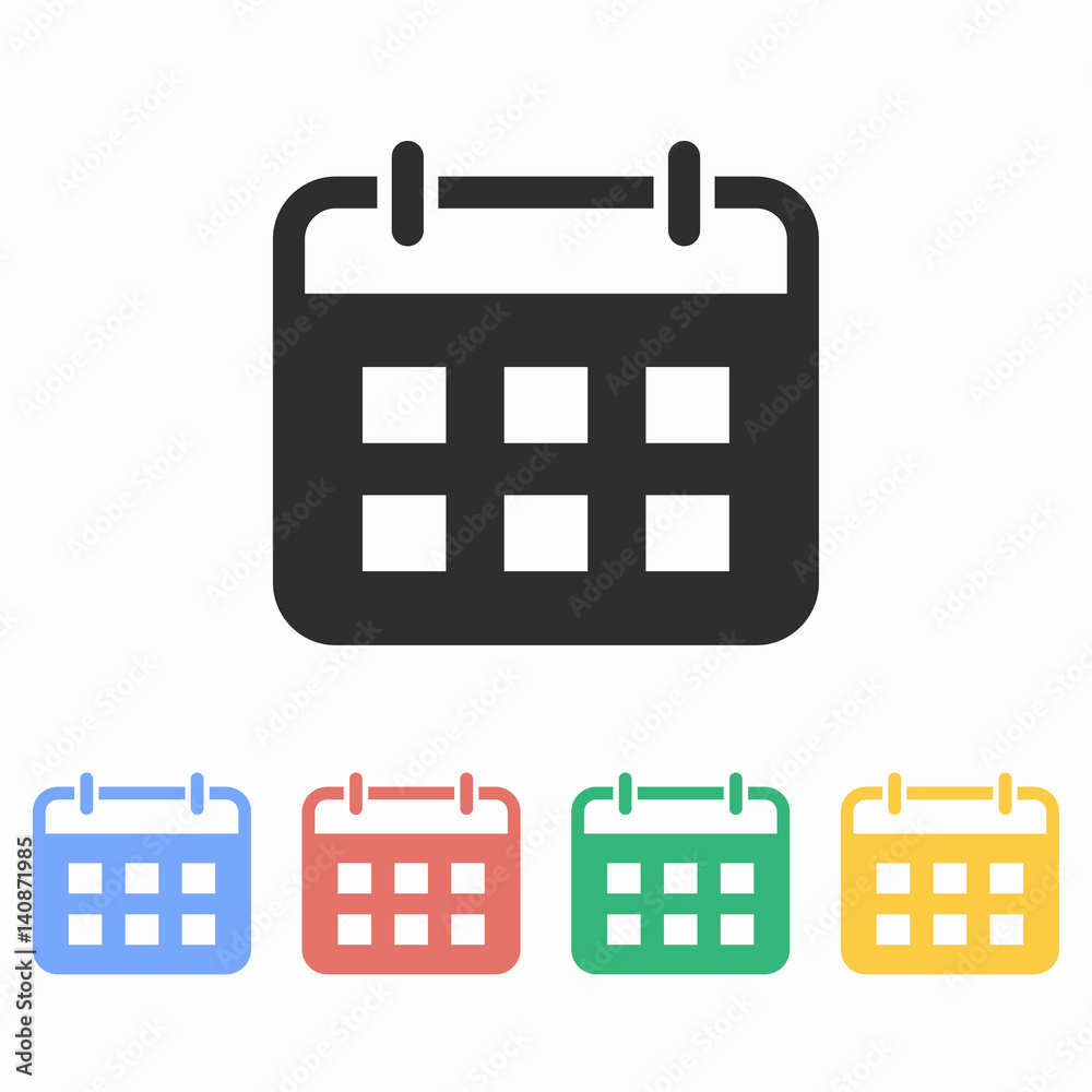 Calendar - vector icon. Calendar - vector icon.