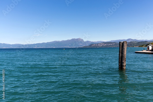 Garda Lake /Lago di Garda/, largest Italian lake in North Italy