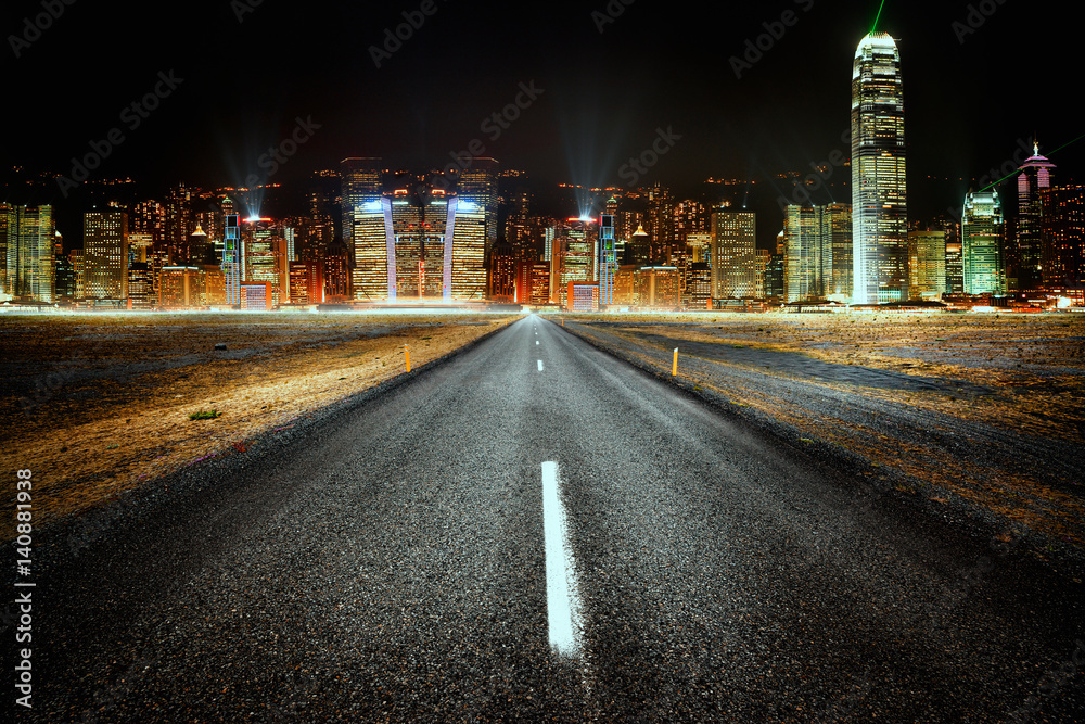 Fototapeta premium City lights