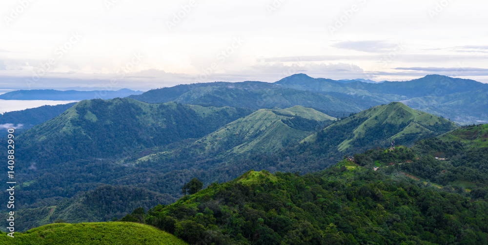 Naklejka premium View point of 