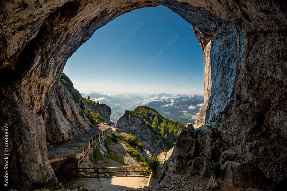 Fototapeta premium Ice cave Eisriesenwelt, Werfen, Austria