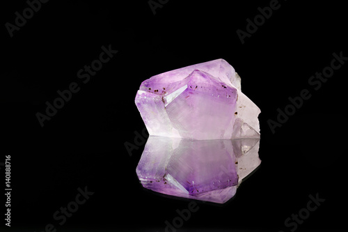 Small purple crystal ore