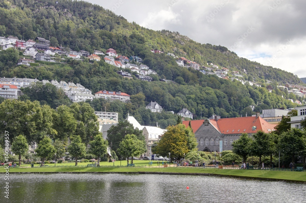 ville portuaire de Bergen