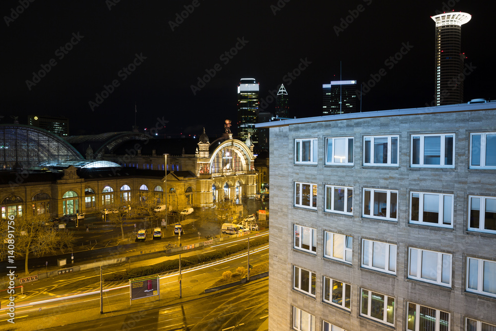 Fototapeta premium Frankfurt railway
