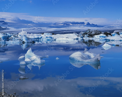 Gletscherlagune Joekulsarlon, Island photo