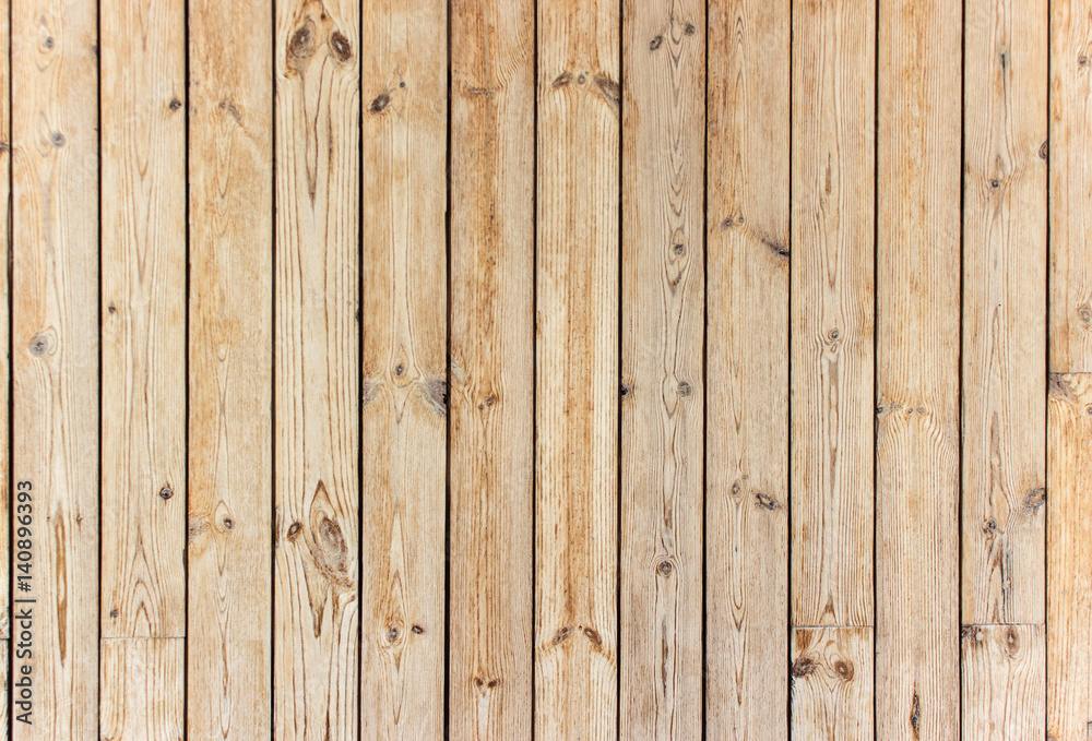 Naklejka premium wood plank wall background texture old panels