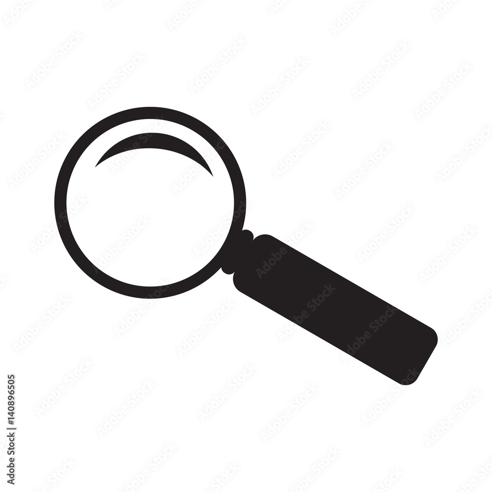 search icon isolated vector search icon isolated vector