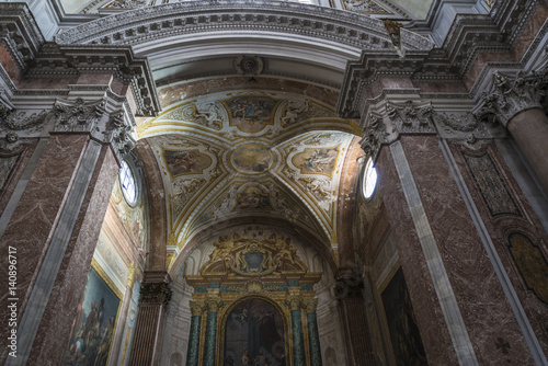Basilica of St. Mary of the Angels and the Martyrs in Rome, Italy