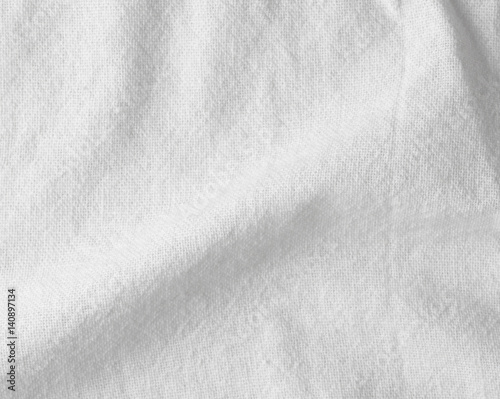 Wallpaper Mural White fabric texture background Torontodigital.ca