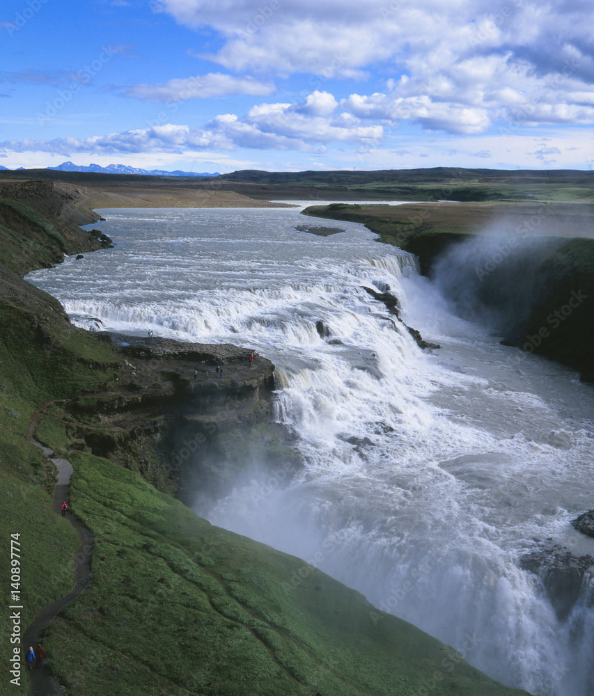 Gullfoss, Island Gullfoss, Island