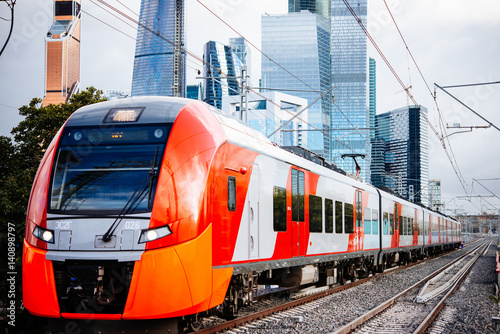 Canvas Print Railway