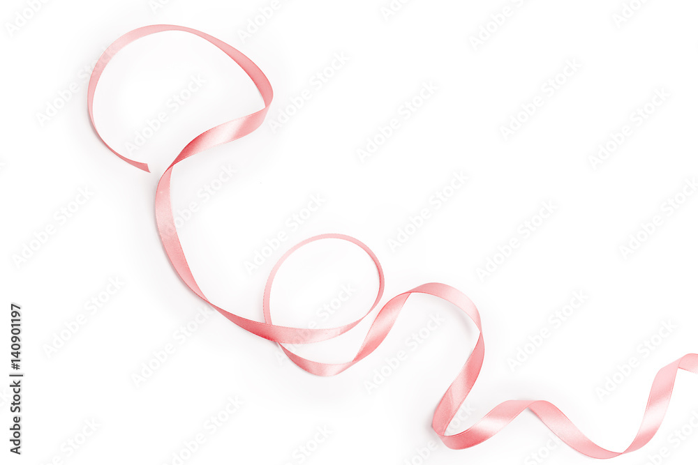 ribbon isolated on white ribbon isolated on white