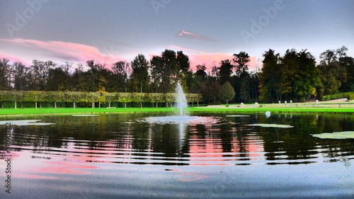 jardin du chateau de Chantilly