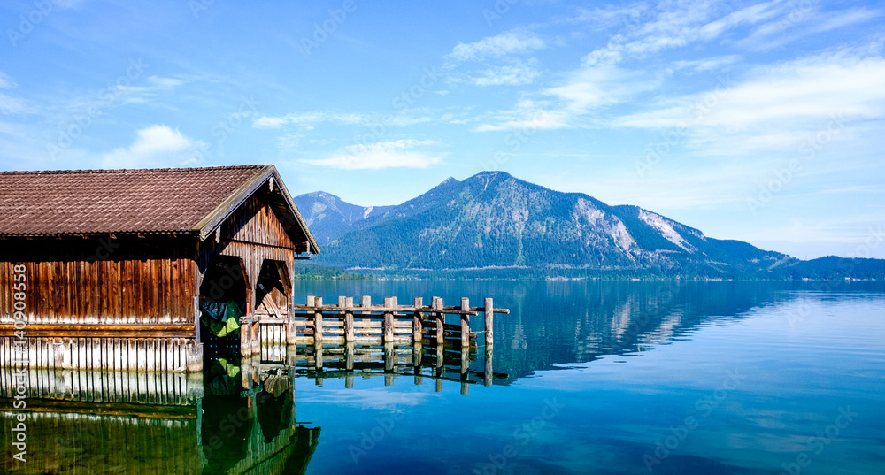 Fototapeta premium boathouse