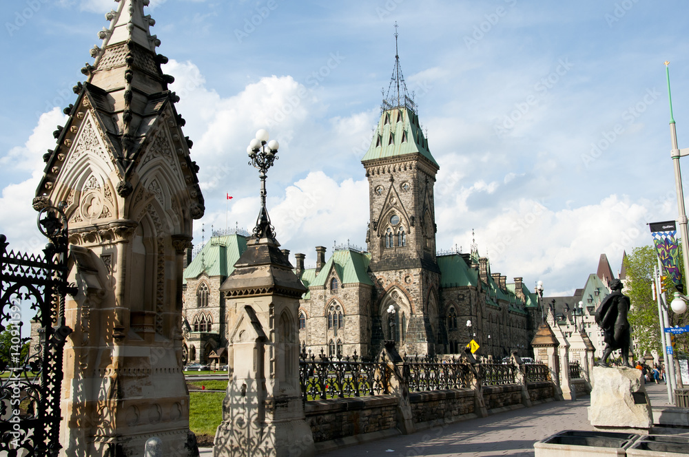 The Parliament Entrance - Ottawa - Canada
