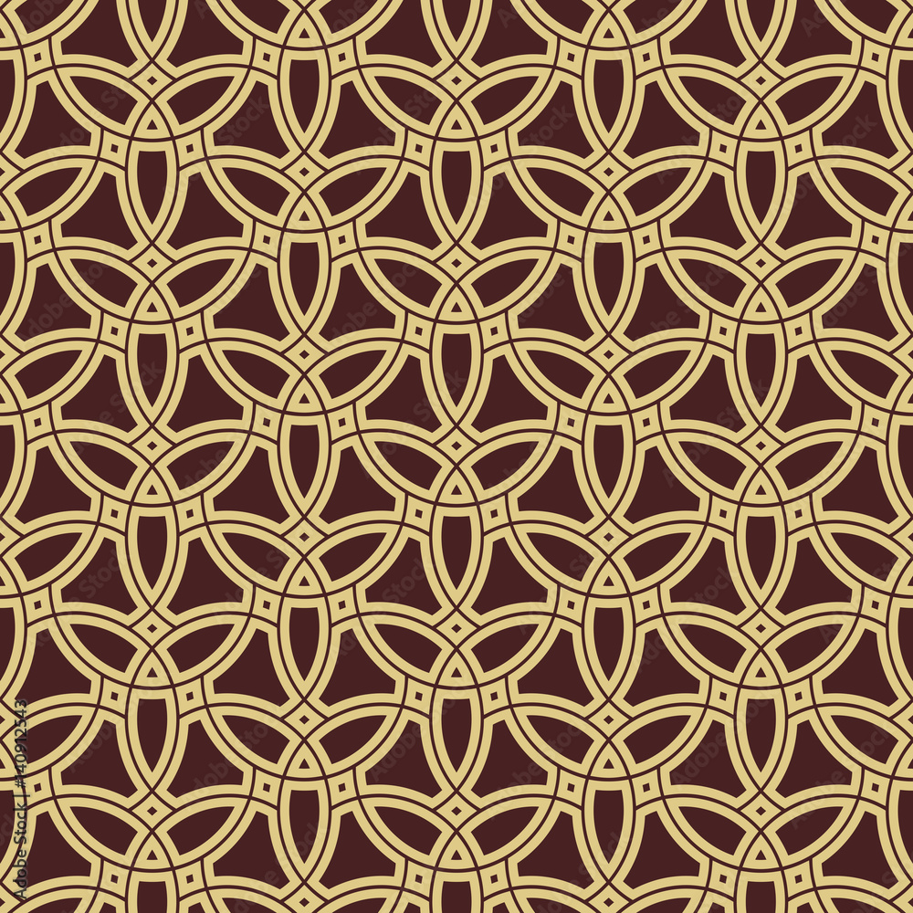 Seamless golden ornament in arabian style. Pattern for wallpapers and backgrounds Seamless golden ornament in arabian style. Pattern for wallpapers and backgrounds