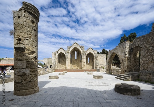 Ruins of the Church of the ...