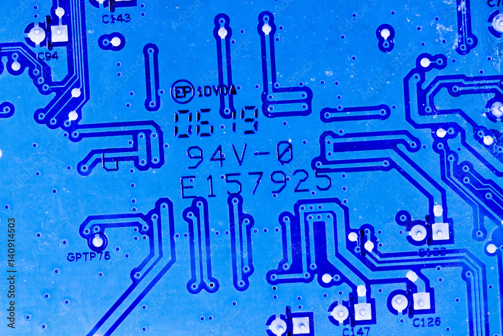 close-up of electronic circuit board close-up of electronic circuit board