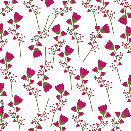 background with beautiful flowers icon. colorful design. vector illustration © Gstudio