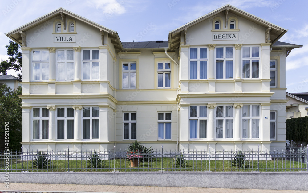 Typical baltic sea architecture of Germany