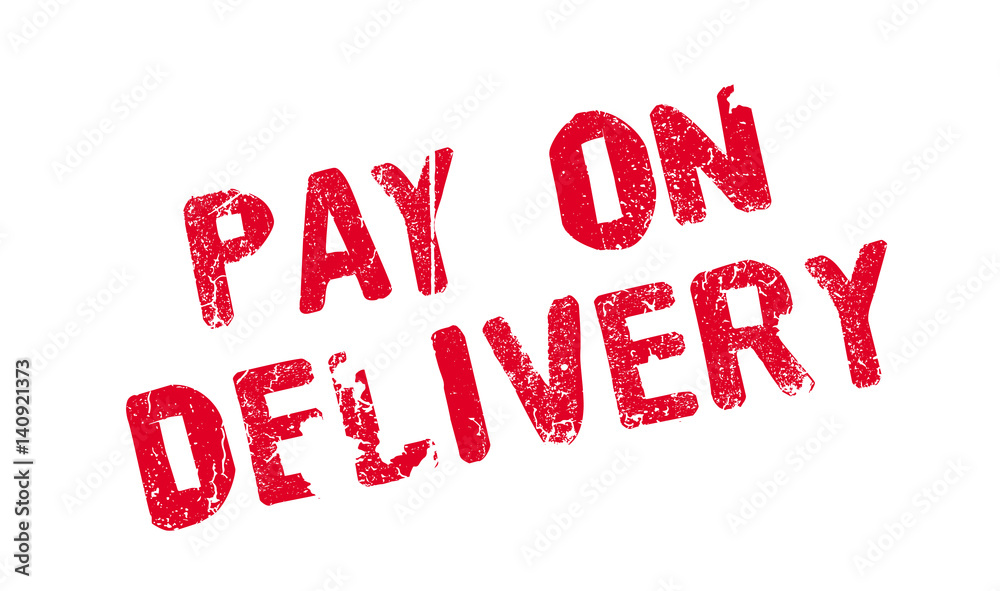 Pay On Delivery rubber stamp. Grunge design with dust scratches. Effects can be easily removed for a clean, crisp look. Color is easily changed. Pay On Delivery rubber stamp. Grunge design with dust scratches. Effects can be easily removed for a clean, crisp look. Color is easily changed.