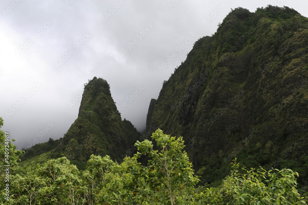 Naklejka premium Iao Valley State Park