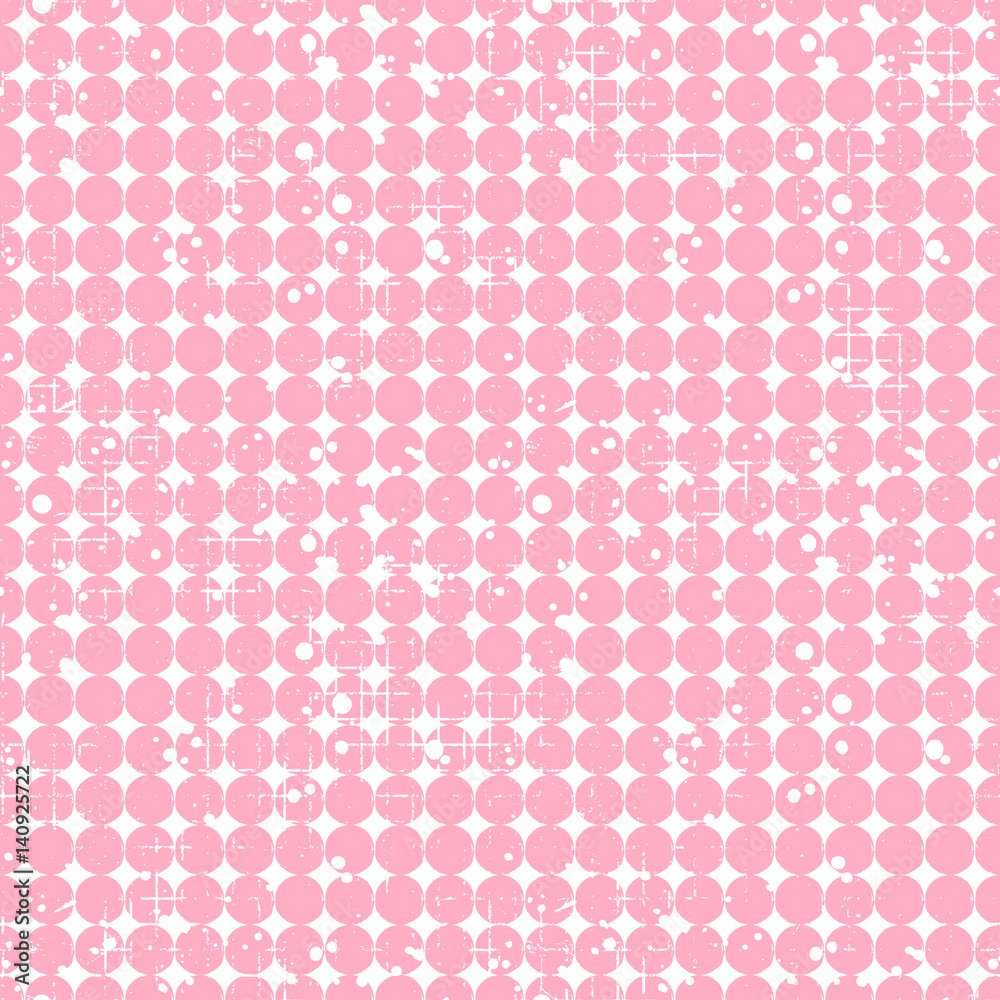 Seamless vector dotted pattern. Creative geometric background with circles. Grunge texture with attrition, cracks and ambrosia. Old style vintage design. Graphic illustration. Seamless vector dotted pattern. Creative geometric background with circles. Grunge texture with attrition, cracks and ambrosia. Old style vintage design. Graphic illustration.