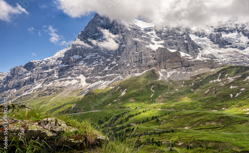 Swiss Alps - Oberland - Monch, Eiger and Jungfrau area 